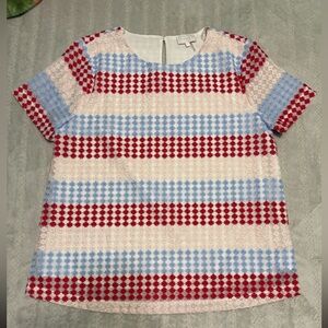 Entro Blouse Flower Pattern Size M